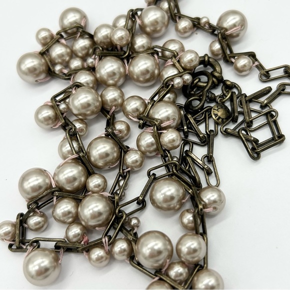 J. Crew Pale Blush Pearl Necklace - Picture 2 of 3